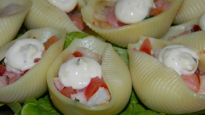 креветочный салат