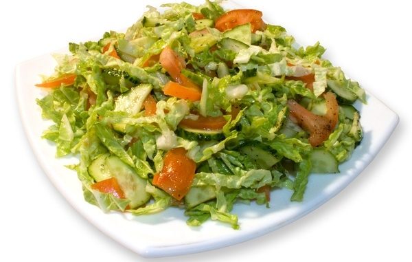 салат с пекинской капустой