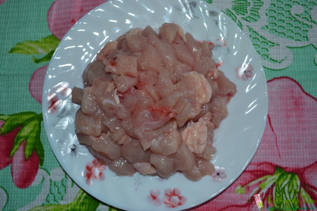 Открытый пирог с мясом