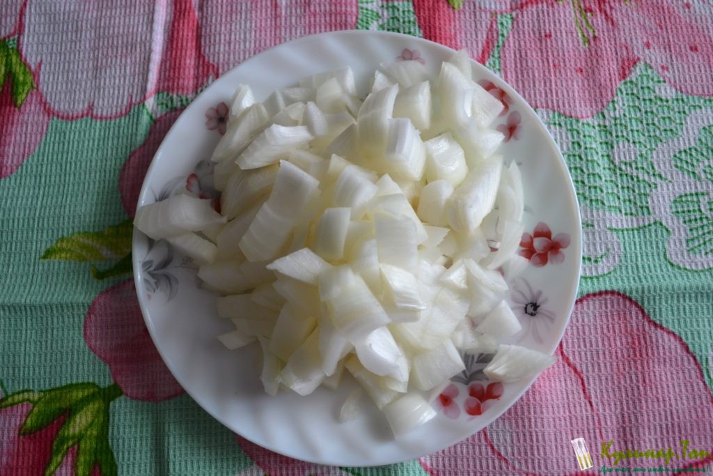 Открытый пирог с мясом
