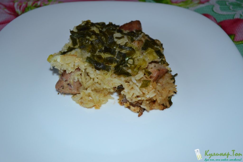 Мясо с рисом по-охотничьи Мясо с рисом по-охотничьи