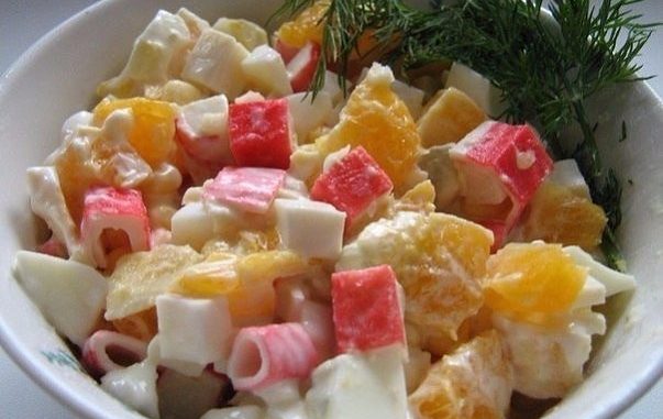 Крабовый салат