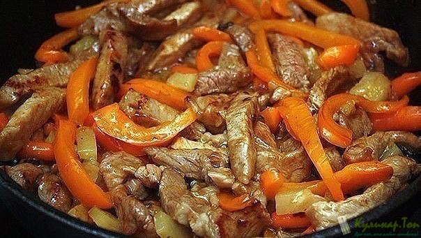 Мясо по тайски