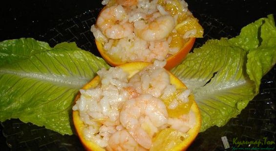 апельсиновые корзиночки