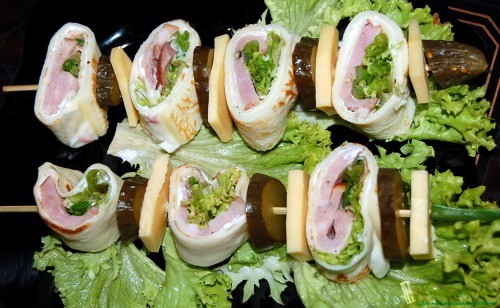 блинный шашлычок