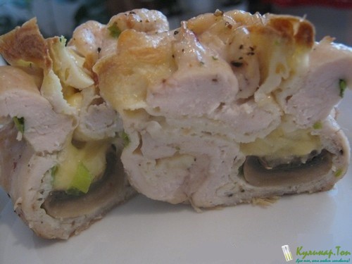 куриные мешочки с сюрпризом