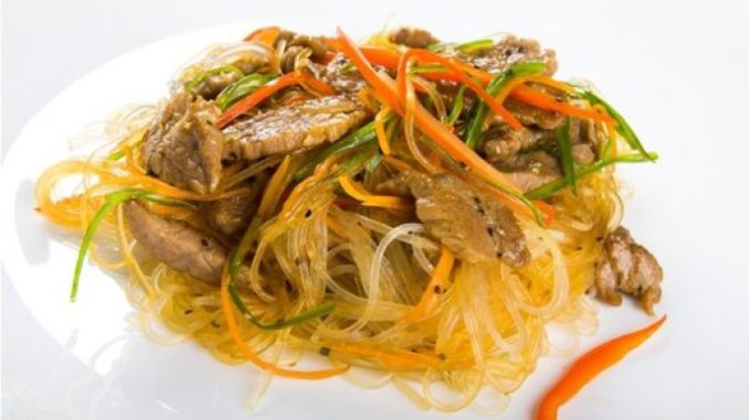 мясной салат