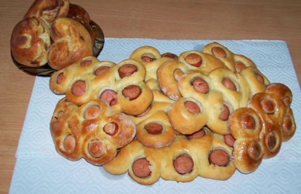 закуска гусеница