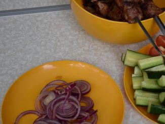 Маринованный лук к шашлыку