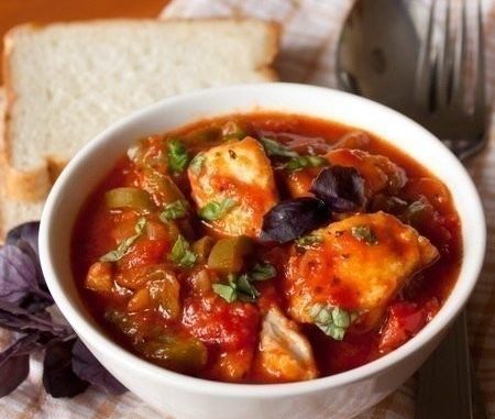 Пеппероната с курицей