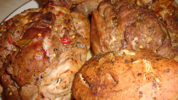 Пьяная рулька Пьяная рулька