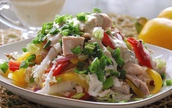 Салат снегурочка