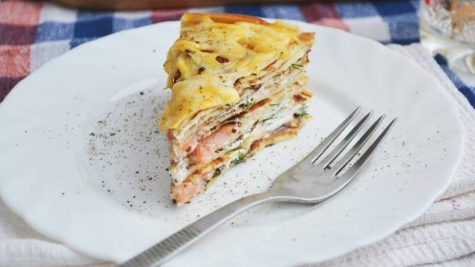 блинная лазанья