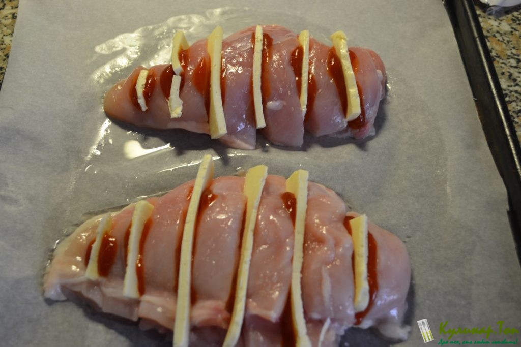 Фаршированная куриная грудка Фаршированная куриная грудка