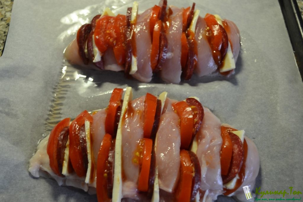 Фаршированная куриная грудка Фаршированная куриная грудка