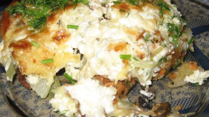 Картофельная запеканка со свининой