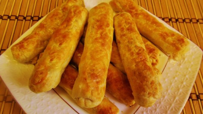 Супер-пирожки с капустой Сигары