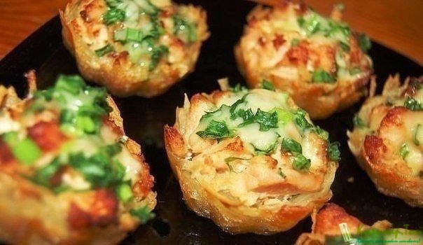 Тарталетки из картофеля