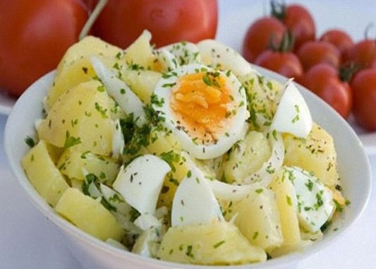 картофельный салат