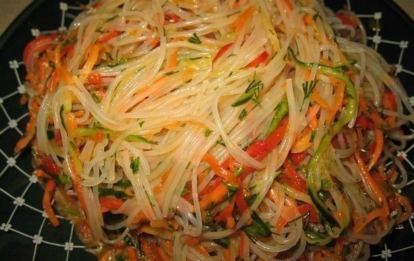 макароны по корейски