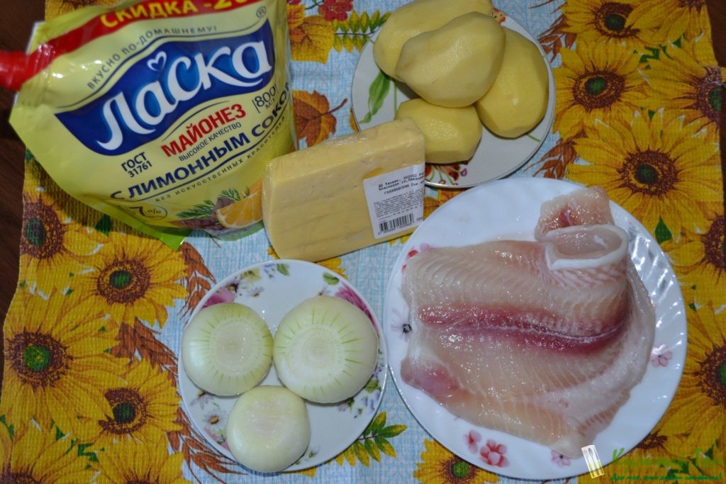 Рыбная запеканка с картофелем