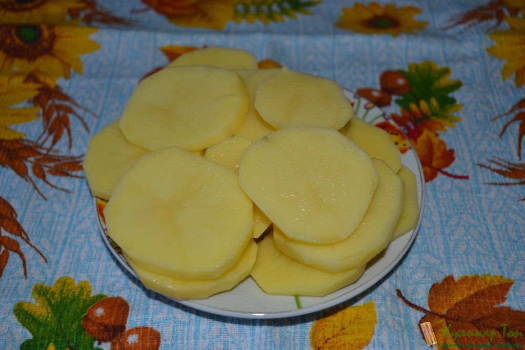 Рыбная запеканка с картофелем