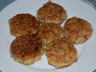 Котлетки из крабовых палочек