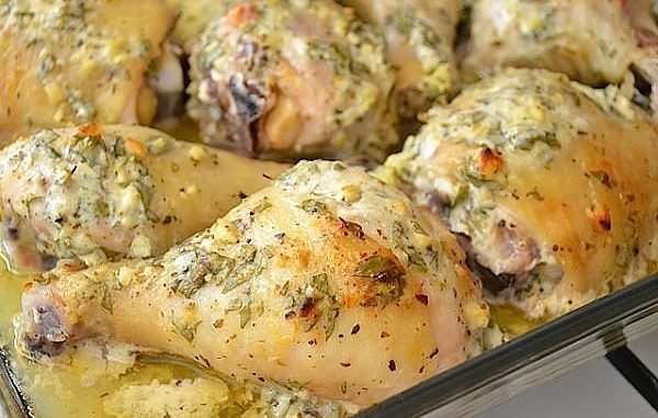 Куриные голени в сметанном маринаде Куриные голени в сметанном маринаде