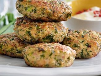 Куриные котлеты с зеленью