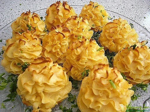Розочки из картофеля