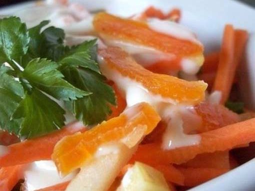 salat-iz-morkovi-kuragi-i-limona Салат из моркови, кураги и лимона