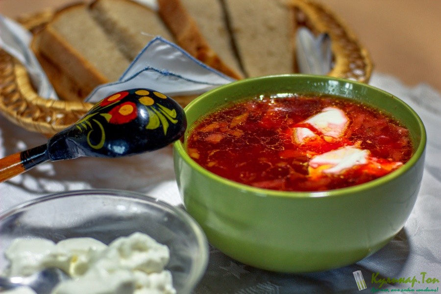Вегетарианский борщ