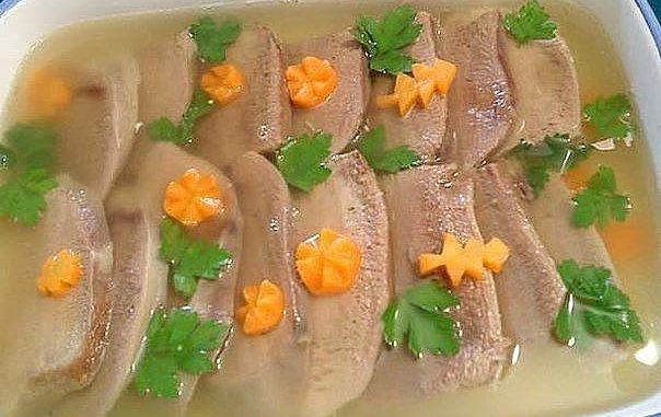 Заливной язык