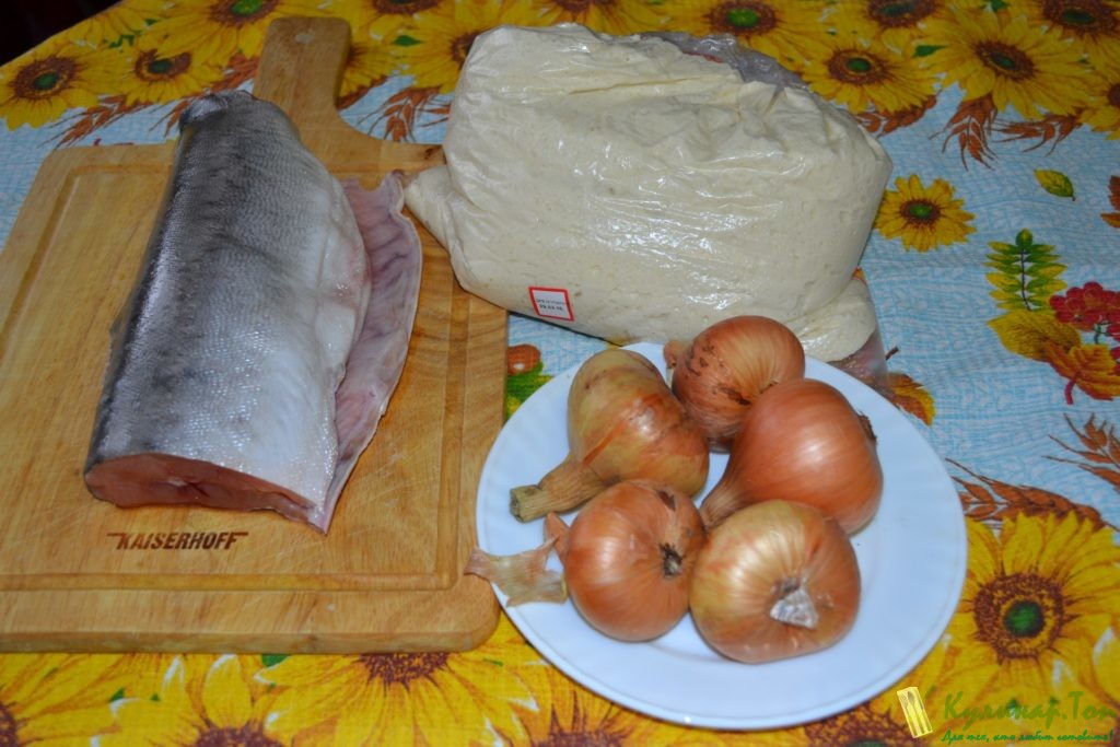 Пирог с горбушей