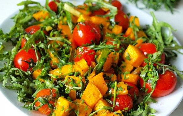 salat-iz-tykvy-i-pomidorov