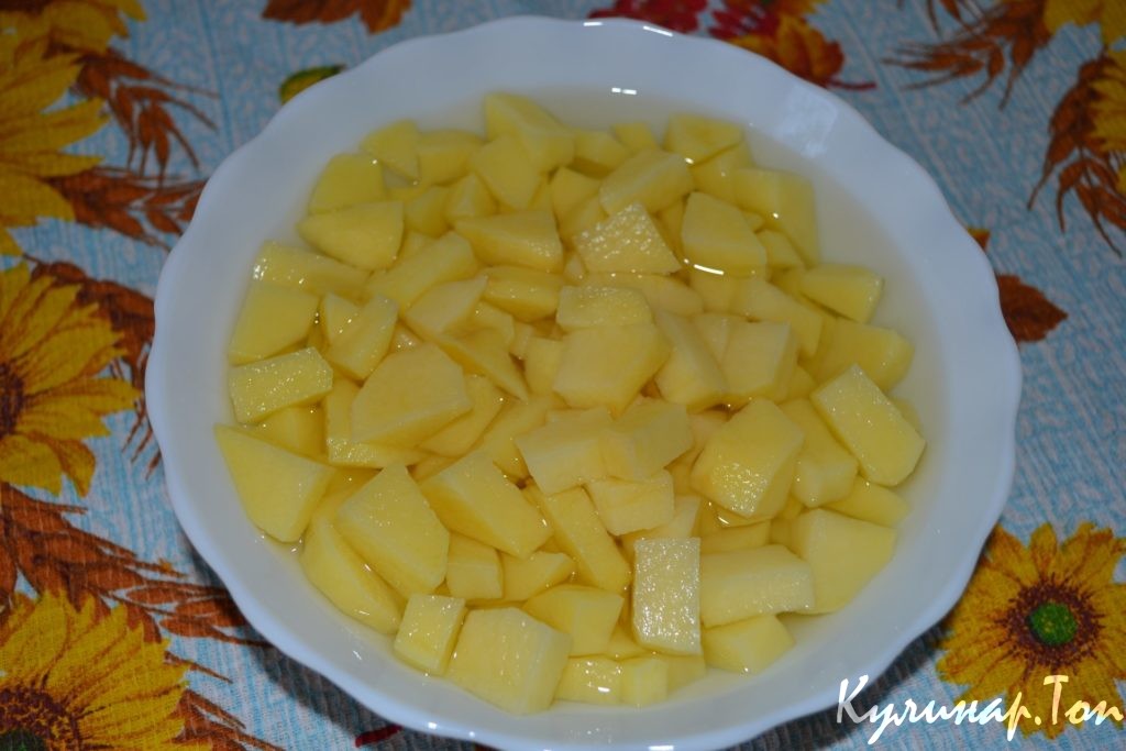 Гороховый суп с копченой курочкой