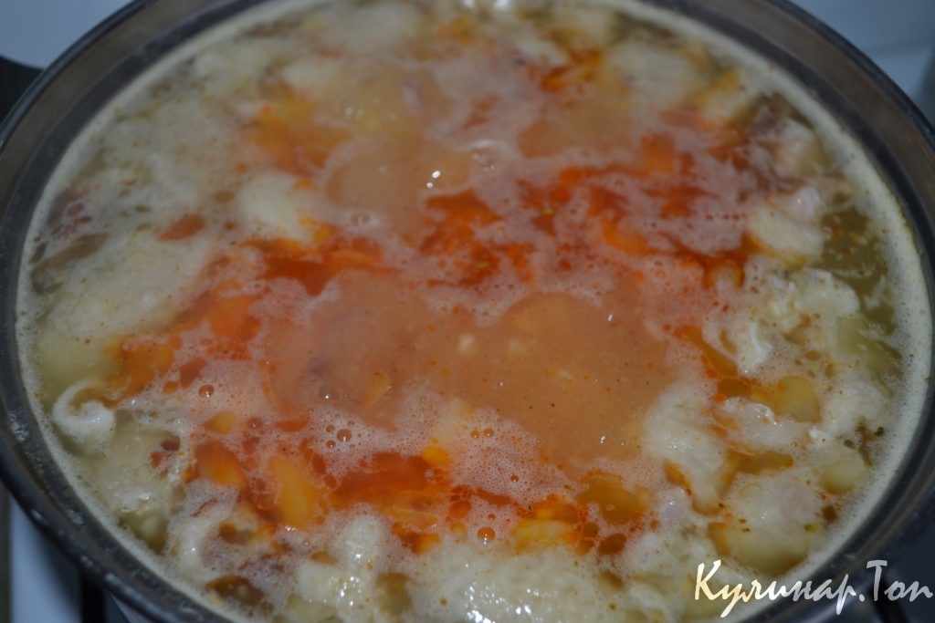 Гороховый суп с копченой курочкой Гороховый суп с копченой курочкой