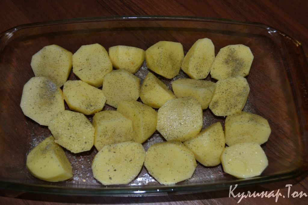 Картофель, запеченный в духовке