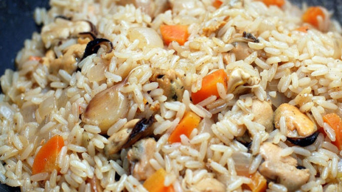 grecheskij-plov-s-midiyami Греческий плов с мидиями