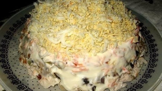 salat-s-gribami-belaya-bereza