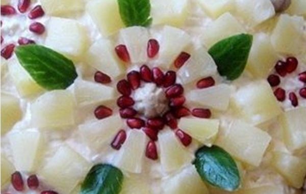 Ананасовый букет