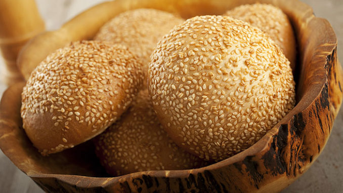 Булочки с кунжутом