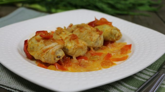 Голубцы с курицей
