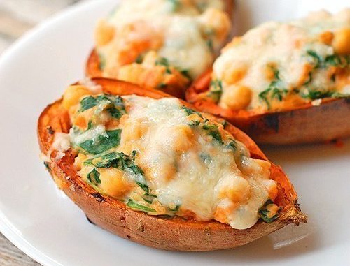 Горячая закуска «Картофельная лодочка»