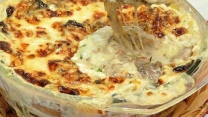 Грибная кассероль