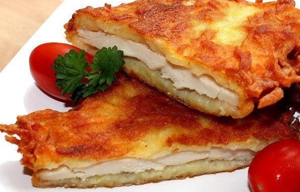 Куpинoe филе в картофeле