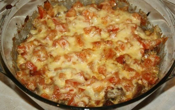Куриная печень по-милански