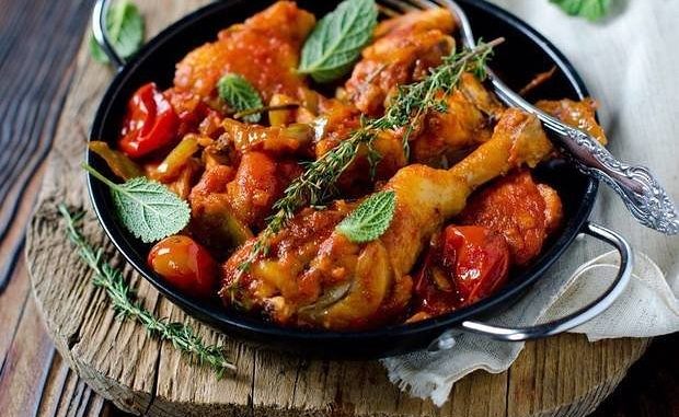 Курица каччиаторе