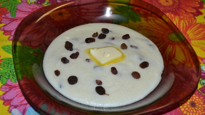 Манная каша с изюмом-06 Манная каша с изюмом