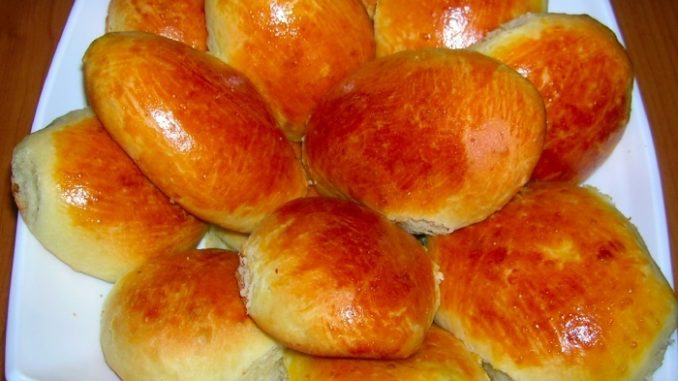 Пирожки с ежевикой